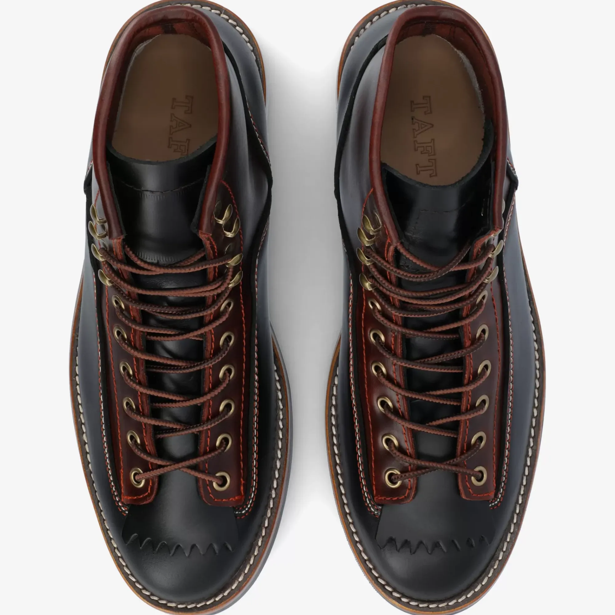 Cheap TAFT Model 007 Boot In Black/Cherry