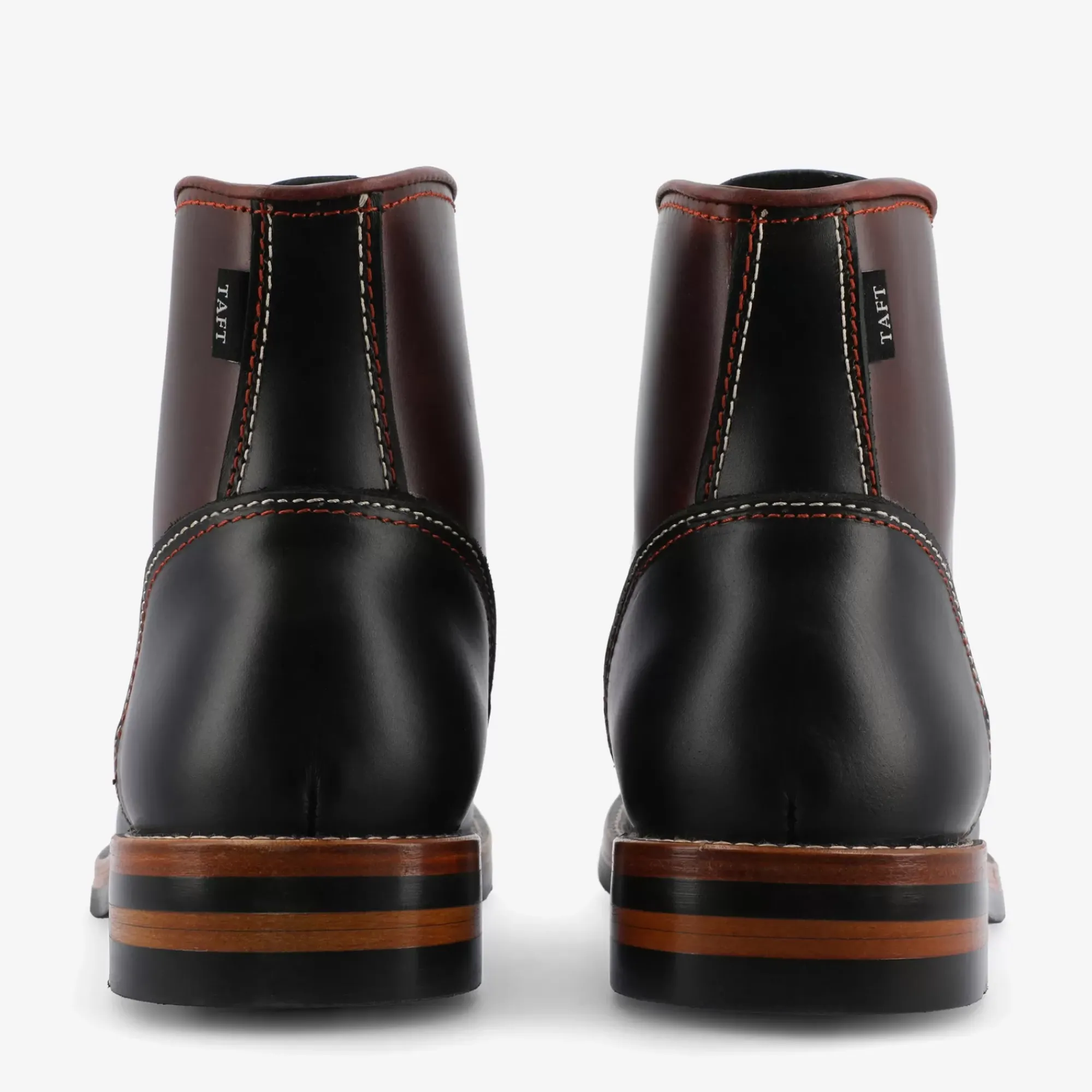 Cheap TAFT Model 007 Boot In Black/Cherry