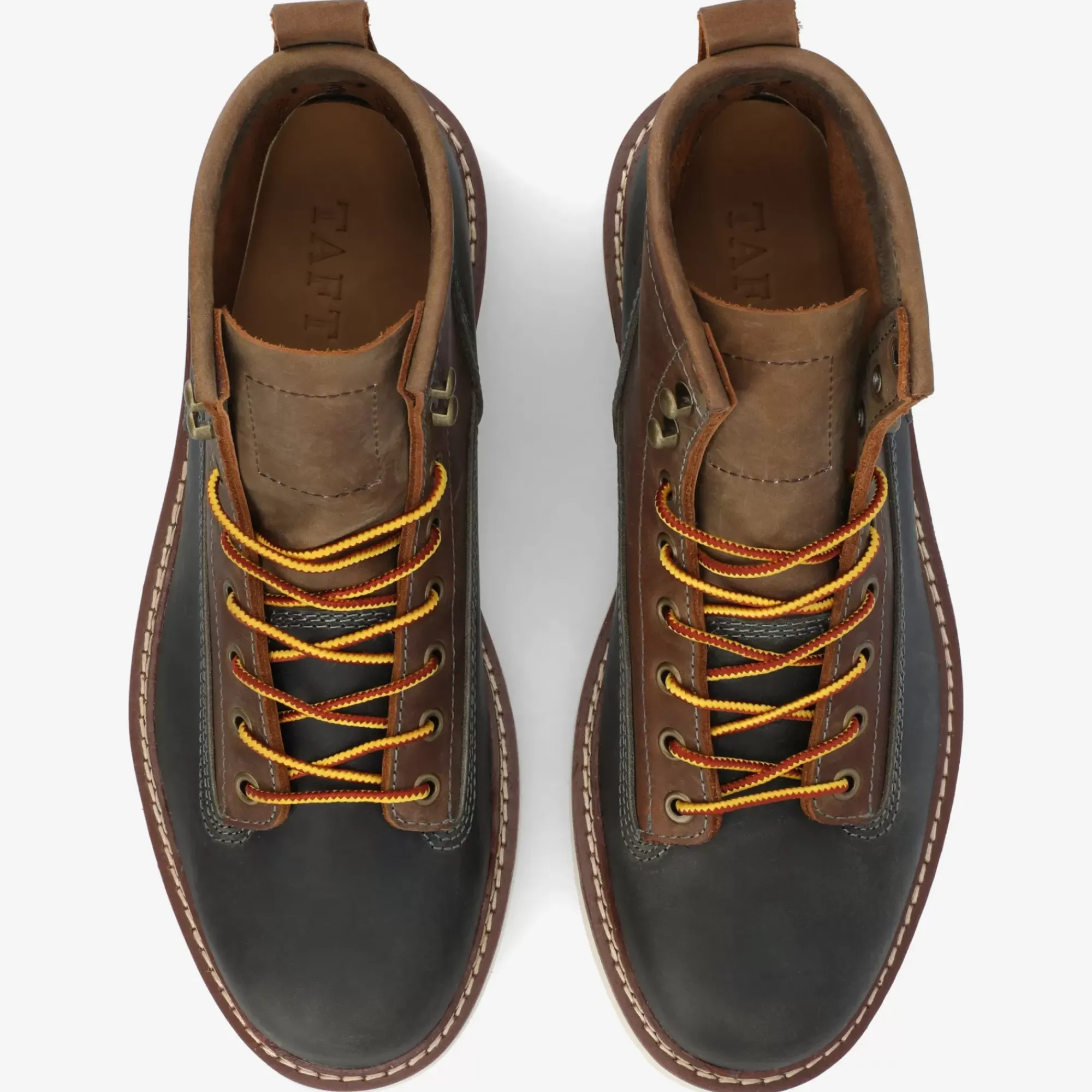 Cheap TAFT Model 001 Boot In Blue/Brown