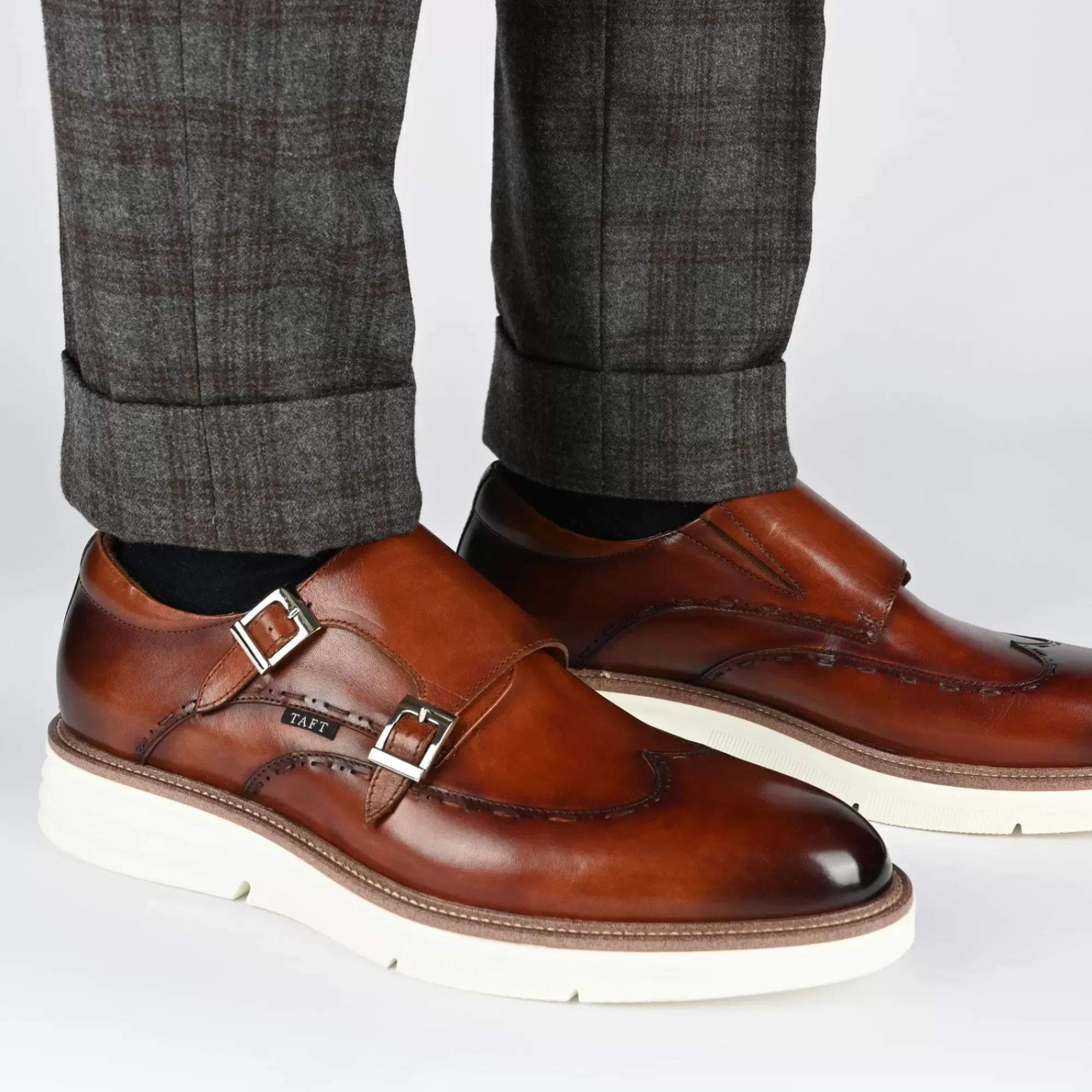 Cheap TAFT Model 105 Shoe In Honey