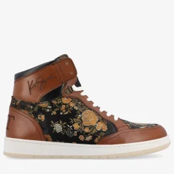 Outlet TAFT Rapido Brown High Top Sneakers - Eden |