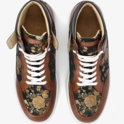 Outlet TAFT Rapido Brown High Top Sneakers - Eden |