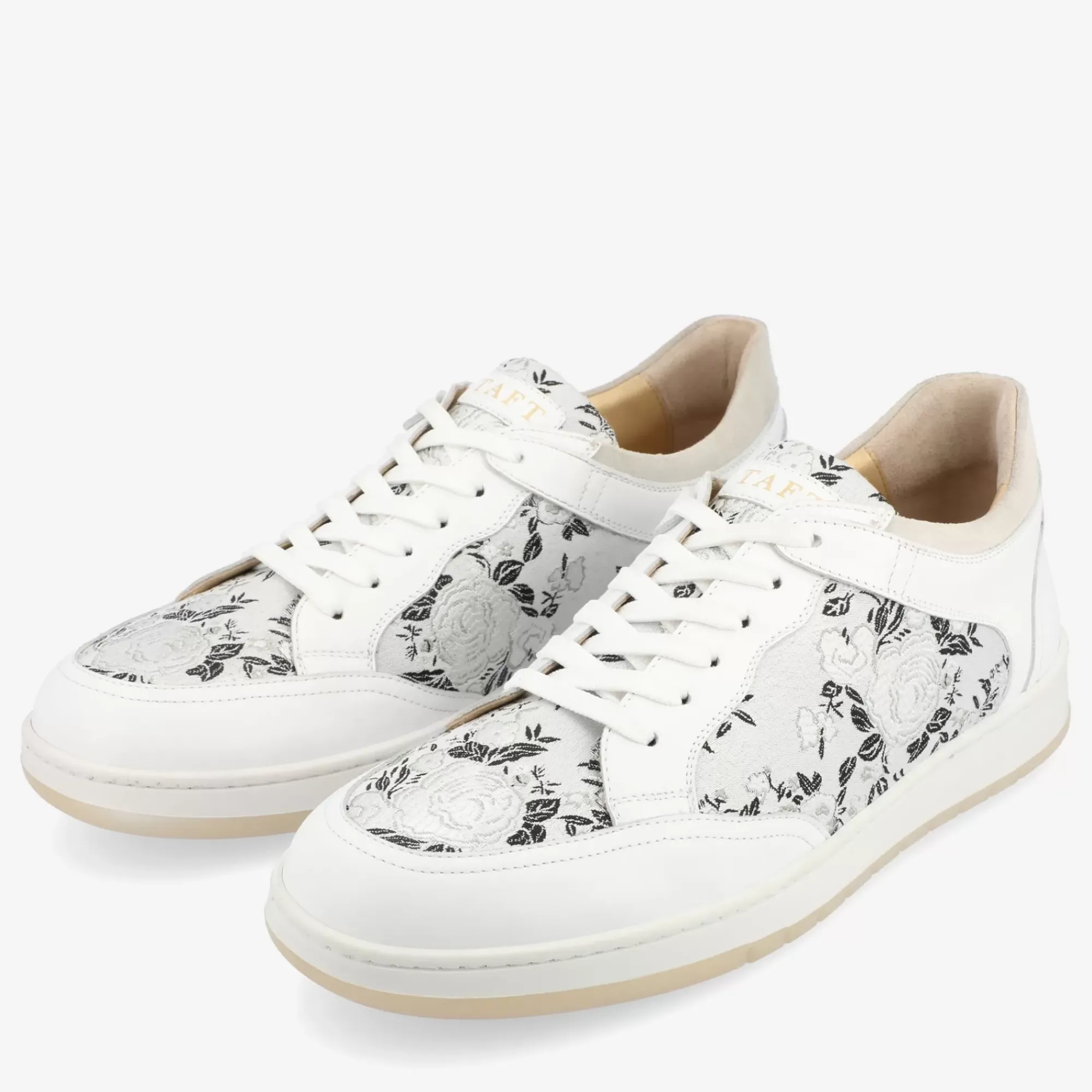 Fashion TAFT Rapido Low In Eden Blanc - White Casual Shoes For Men |