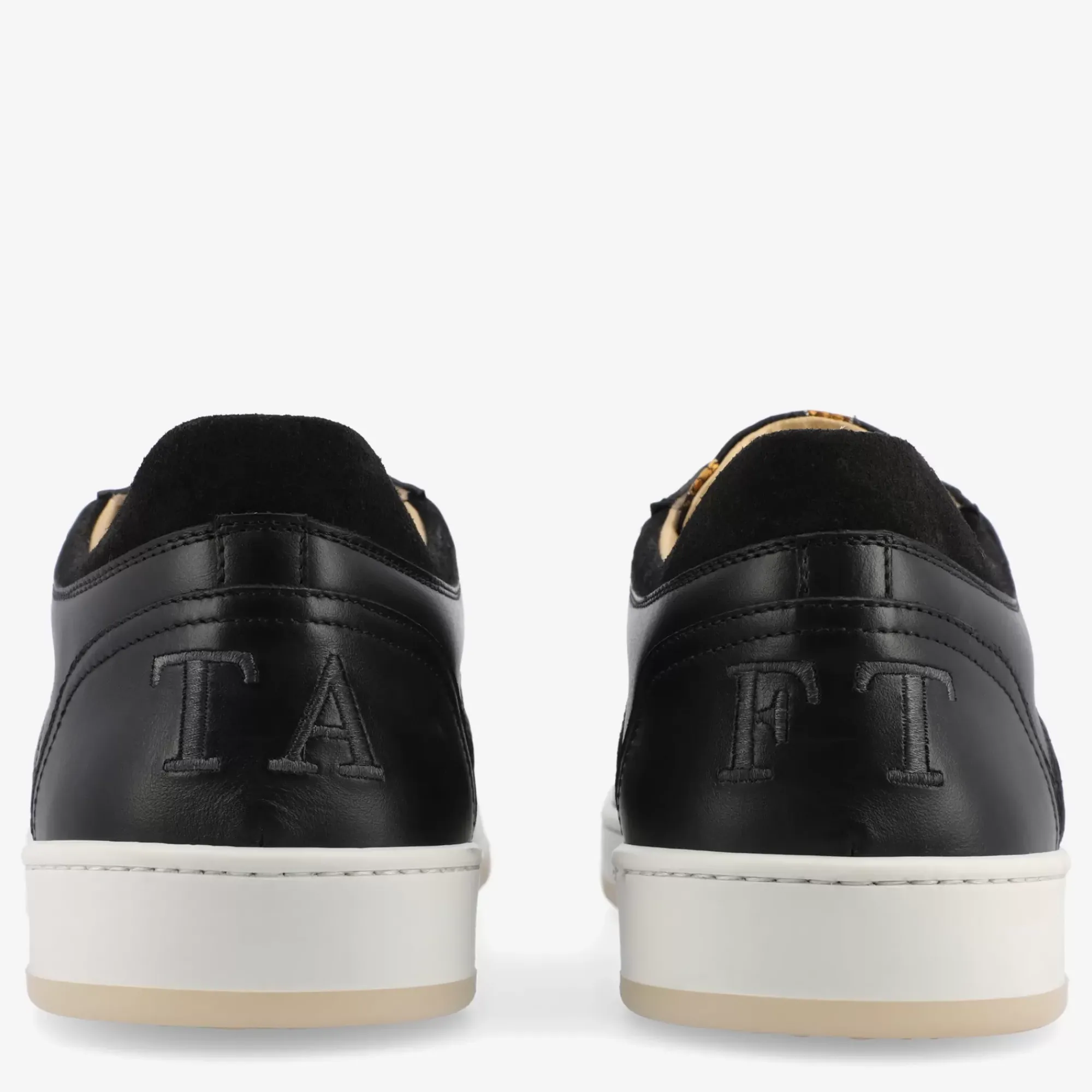 Cheap TAFT Rapido Low In Eden Noir - Black Leather Sneakers |