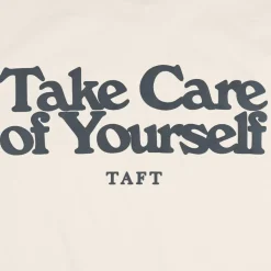 New TAFT Take Care T-Shirt In Ecru