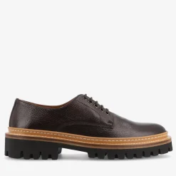 Cheap TAFT The Country Derby In Coffee - Brown Mens Formal Shoe |