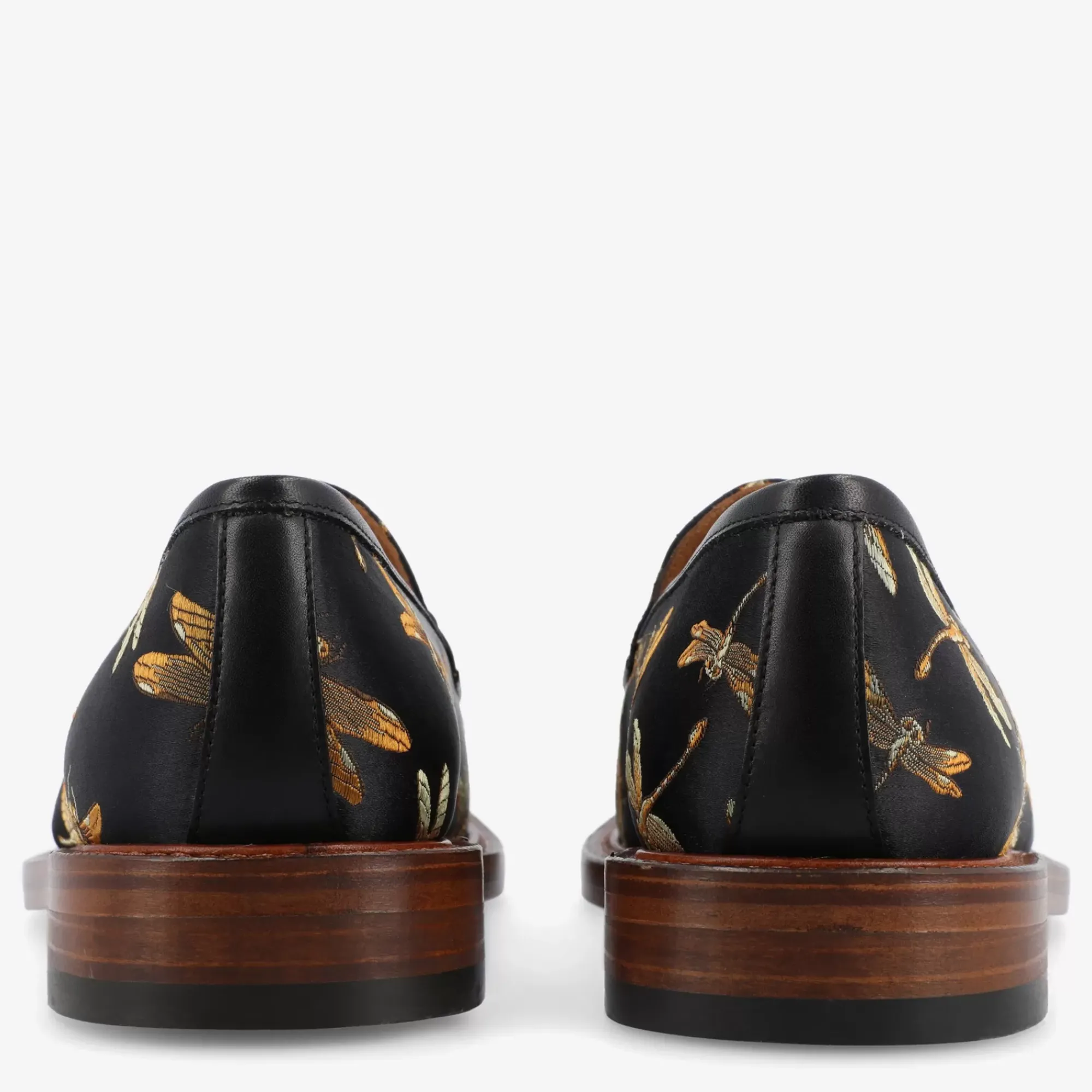 Hot TAFT The Fitz Black Loafers - Black Dragonfly |