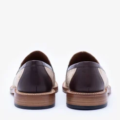 Sale TAFT The Fitz Loafer In Champagne - Velvet Loafers |