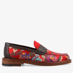 Best TAFT The Fitz Loafer In Fiore - Red Men'S Loafers |