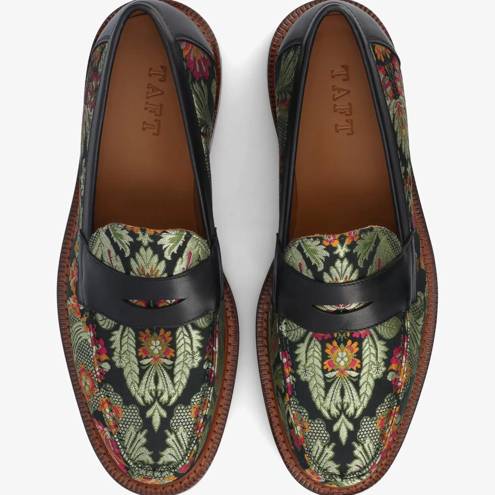 Fashion TAFT The Fitz Loafer In Victoria - Floral Men'S Loafers |