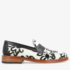 Store TAFT The Fitz Loafer In Wallflowers - Floral Loafer |