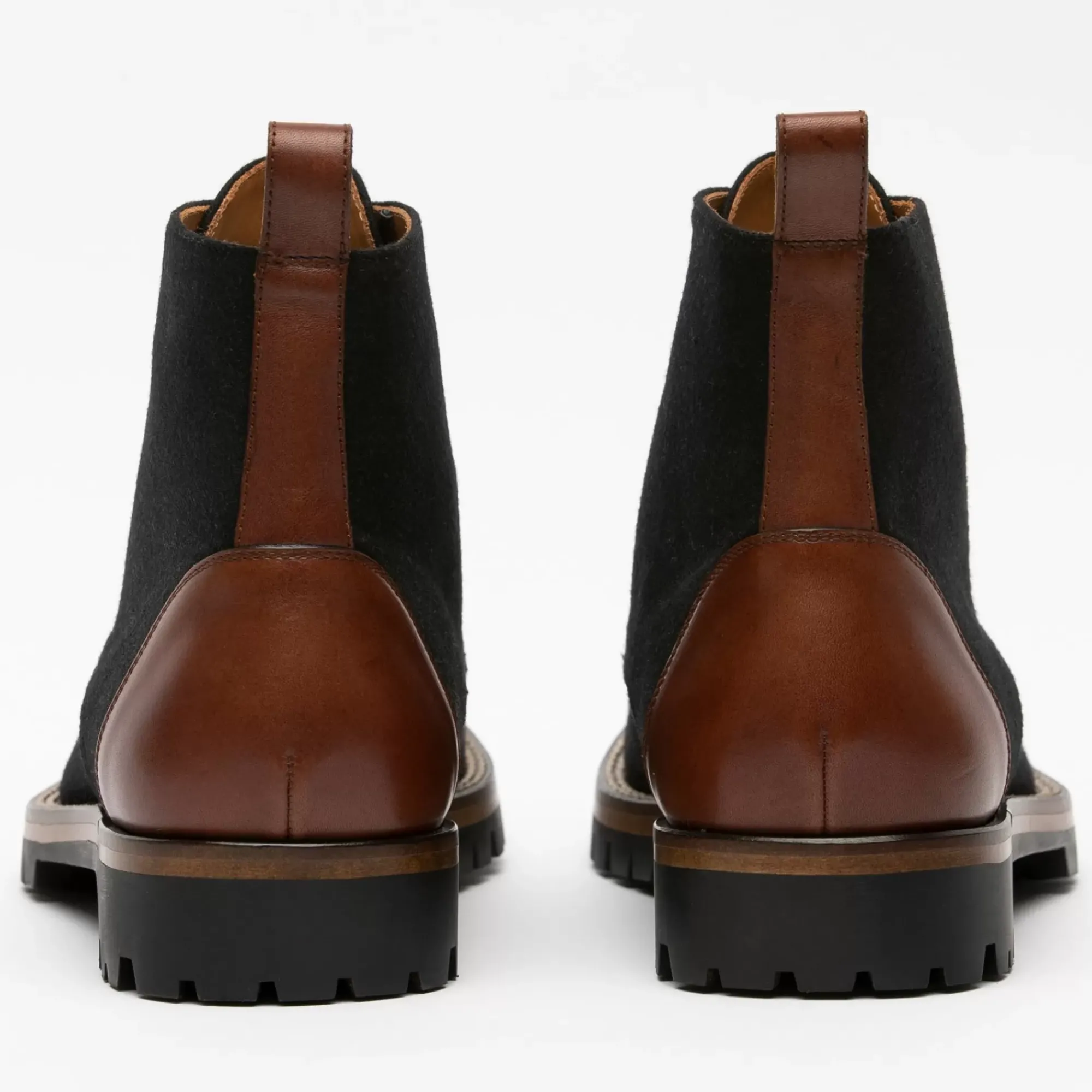 New TAFT The Jack Boot In Industrial - Two Toned Boots |