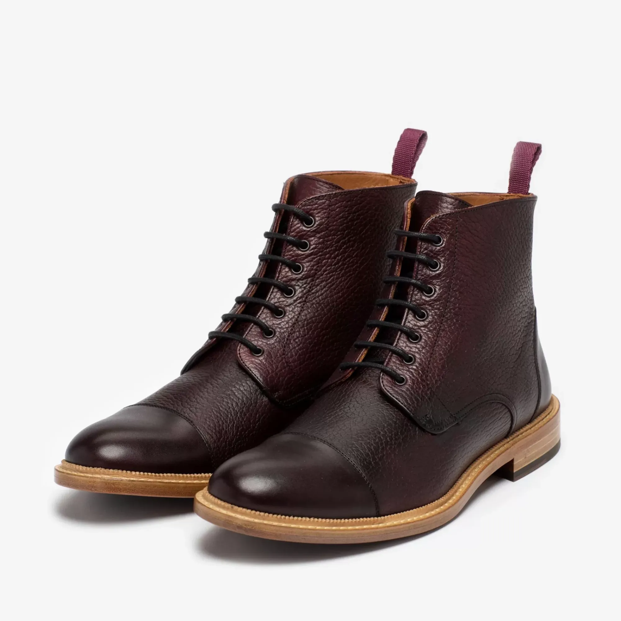 Clearance TAFT The Rome Boot - Men'S Oxblood Boots |