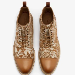 Best TAFT The Rome Boot - Suede Print Floral Boots |