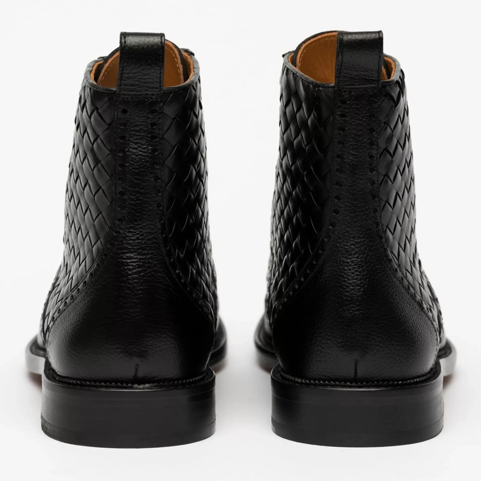 New TAFT The Saint Boot In Black - Men'S Leather Dress Boot