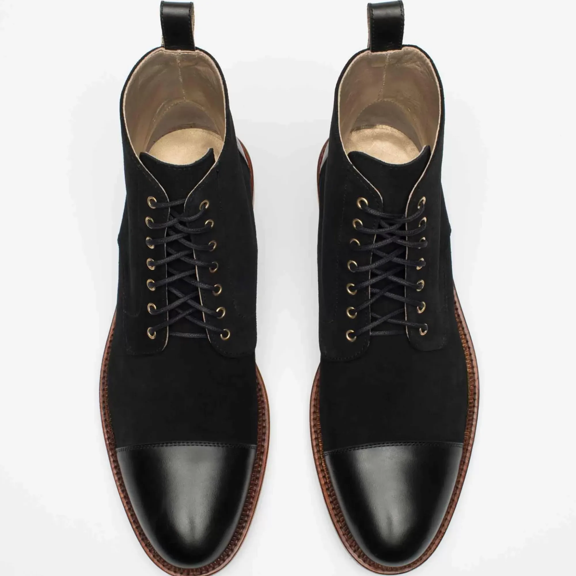 Discount TAFT The Troy Boot - Black Suede |
