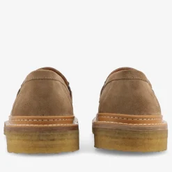Best Sale TAFT The Verona Loafer In Beige - Beige Suede Loafer |