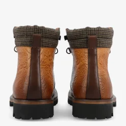 Clearance TAFT The Viking Boot In Brown Floral |